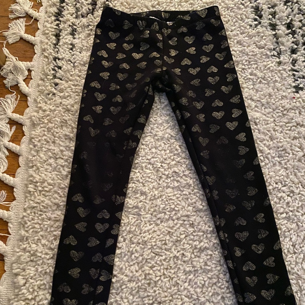 Comfy and cute black and gold leggings